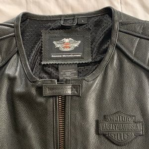 Harley Davidson Leather Vest